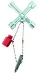 Weidm&uuml;ller Schaltschrankschl&uuml;ssel Cross-Key Universal