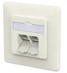Metz Connect RJ45 Anschlussdose IDC 130D381002-I