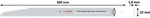 Bosch Power Tools PRO S&auml;bels&auml;geblatt Set 2608659254