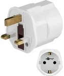 Wentronic Reiseadapter Europa auf UK 45353