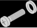 Schroff NTS Schraube+S.Scheibe 21100777 (VE100)