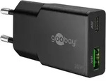 Goobay Dual-Schnellladeger&auml;t Slim 75729