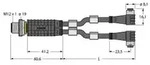 Turck Zweifachverteiler VBRS4.42PKW3S1/1/TXL