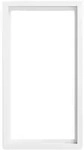 Gira Abdeckrahmen 2f o.M. Gira 1002172