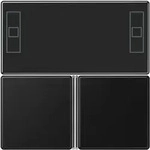 Jung KNX-Tastensatz A 4093 TSA SWM