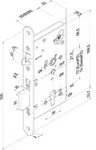Assa Abloy effeff Sicherheitsschloss 709 709X701PZ---G44