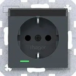 Hager SD SCHUKO LED BF EHBS WAS1402AT