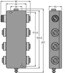 Turck PROFIBUS-PAIP67 JBBS-48SC-M613/3G