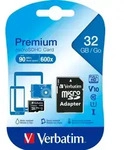 Verbatim microSDHC-Card 32GB 44083