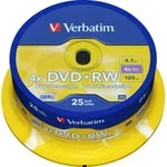 Verbatim DVD+RW 4.7GB/120Min/4x 43489 (VE25)