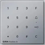 Gira Code Tastatur alu 260565