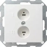 Gira Stereo-Steckdose rws-gl 040203