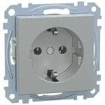 Merten SCHUKO-Steckdose alu MEG2401-0460