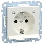 Merten SCHUKO-Steckdose pws/gl MEG2304-0319