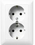 Jung SCHUKO-Steckdose aws AS 5020 U WW