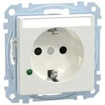 Merten SCHUKO-Steckdose pws/gl MEG2305-0319