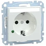 Merten SCHUKO-Steckdose aws/gl MEG2305-0325