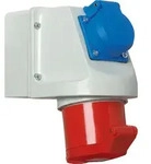 Walther Werke Mini-Kombi Wanddose 16A 114
