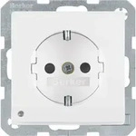 Berker SCHUKO-Steckdose pows/sa 41096089