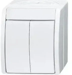 Busch-Jaeger Serienschalter 2601/5 W-54