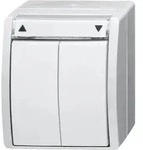Busch-Jaeger Jalousieschalter 2601/4 W-54