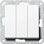 Gira Taster 3-fach rws 284403