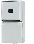 Jung Taster-/SCHUKO-Kombination 671 W