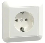Merten SCHUKO-Steckdose pws/gl MEG2301-1019
