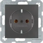 Berker Schuko-Steckd.anth/matt 47431606