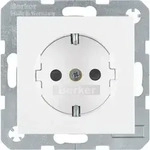 Berker SCHUKO-Steckdose pws/gl 47238989