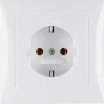 Berker SCHUKO-Steckdose pws/gl 47428989