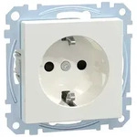 Merten SCHUKO-Steckdose pws/gl MEG2401-0319