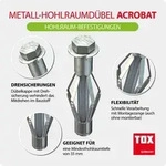 TOX-D&uuml;bel-Techn. Metall-Hohlraumd&uuml;bel Acrobat M8/55