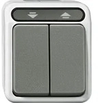 Merten Rollladentaster 1-polig MEG3755-8029