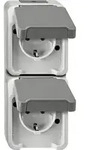 Merten SCHUKO-Doppel-Steckdose MEG2329-8029