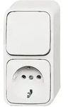 Busch-Jaeger Wechsel/Schuko-Steckdose 2601/6/2300EAPW500