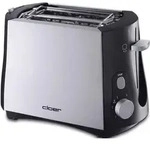 Cloer Toaster 3410 sw/metall matt