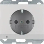 Berker SCHUKO-Steckdose alu 41097003