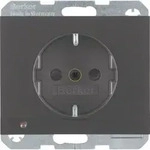 Berker SCHUKO-Steckdose anth/ma 41097006