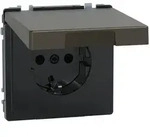 Merten SCHUKO-Steckdose moccamet MEG2314-6052