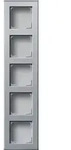 Gira Geh&auml;use 5-fach alu 136426