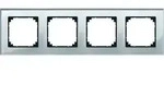 Merten Rahmen Glas 4f.diam/si 489460