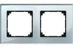 Merten Rahmen Glas 2f.diam/si 489260