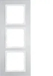 Berker Rahmen 3f.alu/pws 10133904