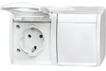 Busch-Jaeger Schuko-Steckdose 2f. 20/2 EW-54