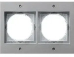 Gira Abdeckrahmen 2f.alu 021265