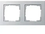 Gira Abdeckrahmen 2f.alu 021225
