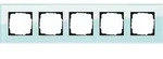 Gira Abdeckrahmen 5f.glas 021518