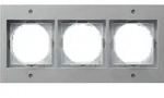 Gira Abdeckrahmen 3f.alu 021365