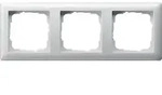 Gira Abdeckrahmen 3f. rws-gl 021303